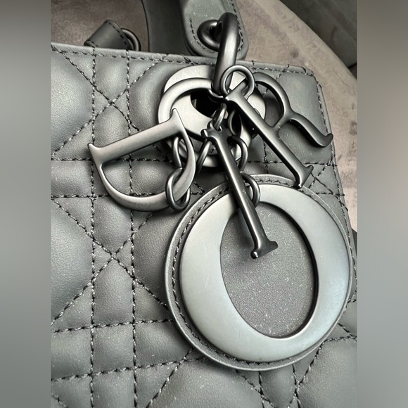 DIOR Matte Black My ABCDior Lady Dior - Picture 5 of 17